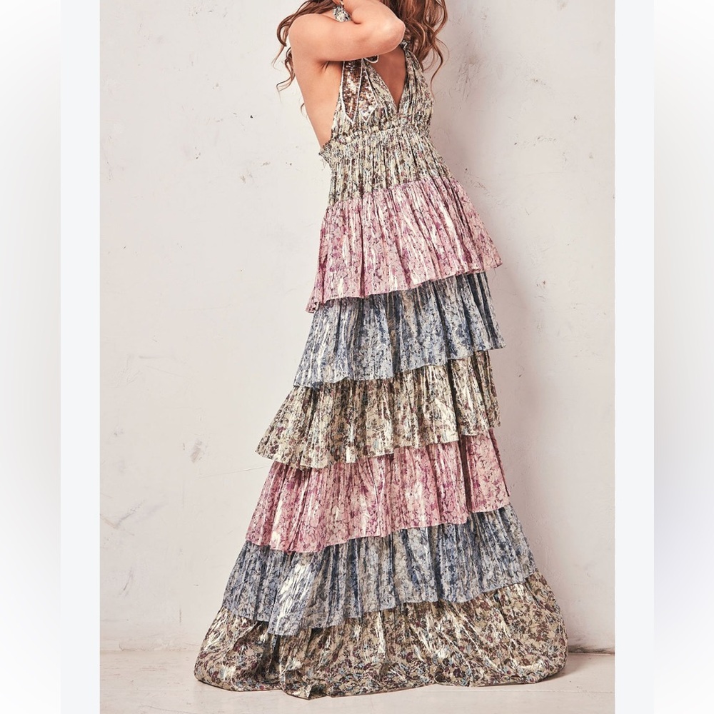 Loveshackfancy Clarissa dress in multi